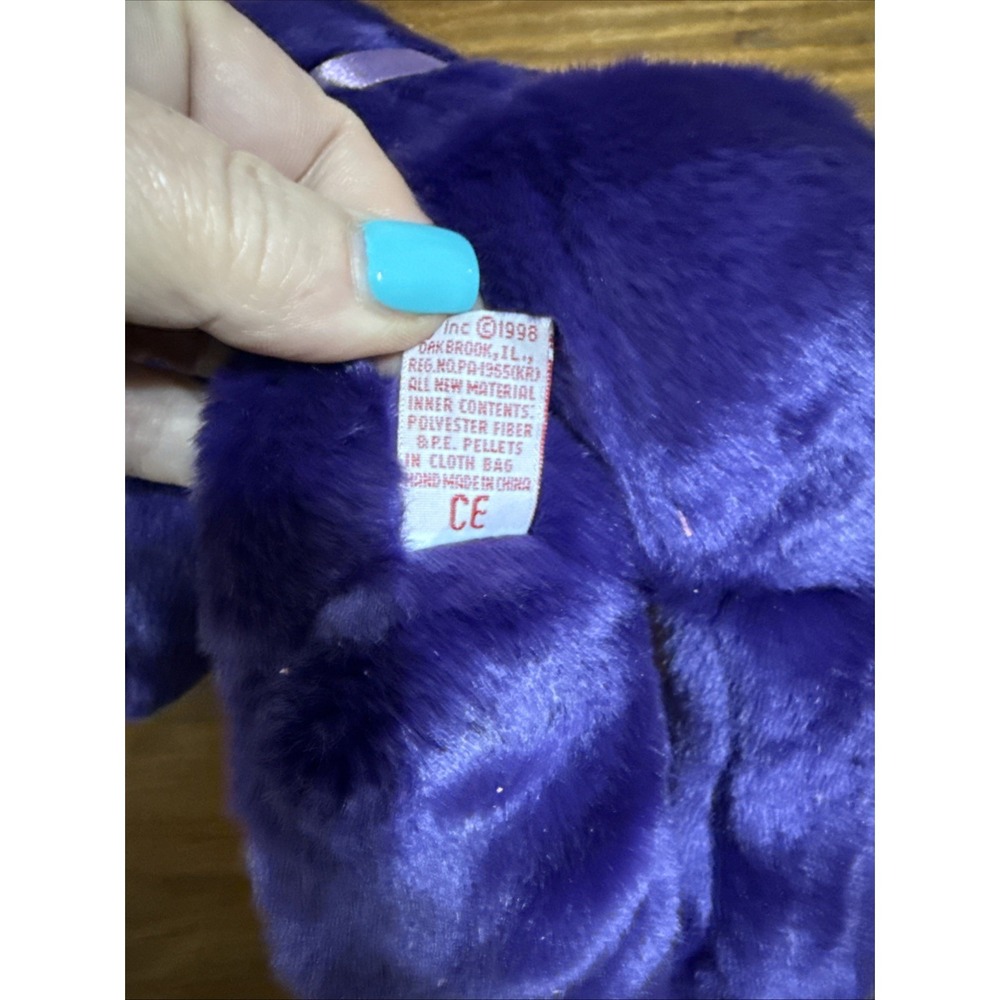Lot 21 98 TY Princess Diana Beanie Buddy Large & Small - Picture 8 of 11